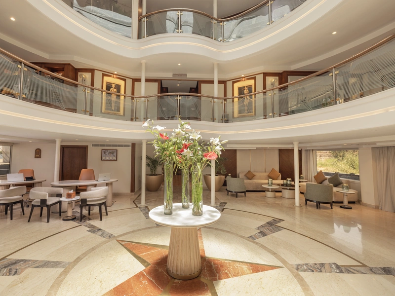 Lobby of the Sonesta Star Goddess Nile Cruise Nile cruise